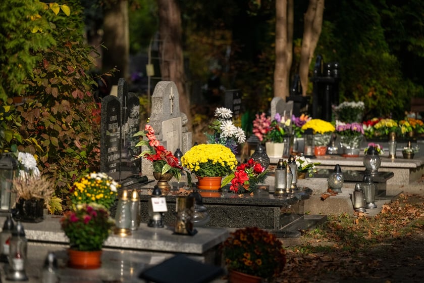 Przygotowania do Wszystkich Świętych na cmentarzu Osobowickim - 27.10.2024