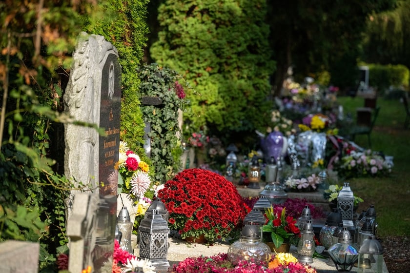 Przygotowania do Wszystkich Świętych na cmentarzu Osobowickim - 27.10.2024