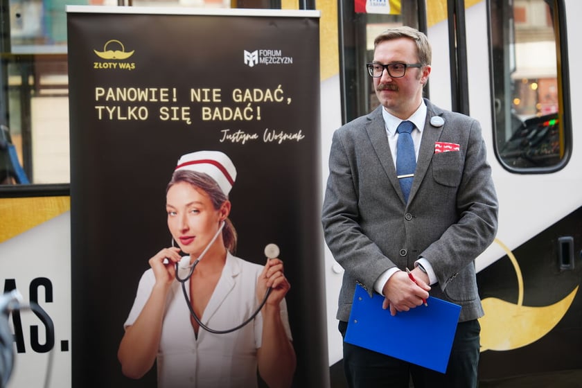 Akcja badań profilaktycznych dla mężczyzn i plebiscyt Złoty Wąs