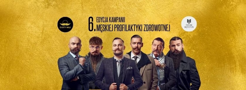 Plebiscyt Złoty Wąs i akcja promująca badania profilaktyczne u mężczyzn