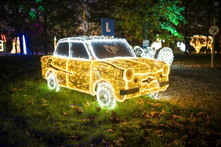 Lumina Park koło Zamku Topacz