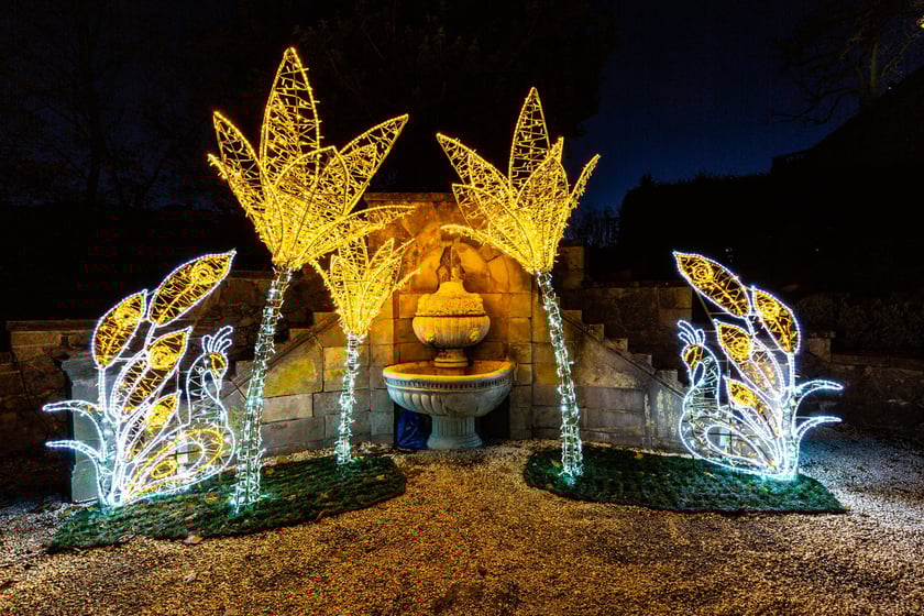 Ogrody Światła w Zamku Książ&nbsp;