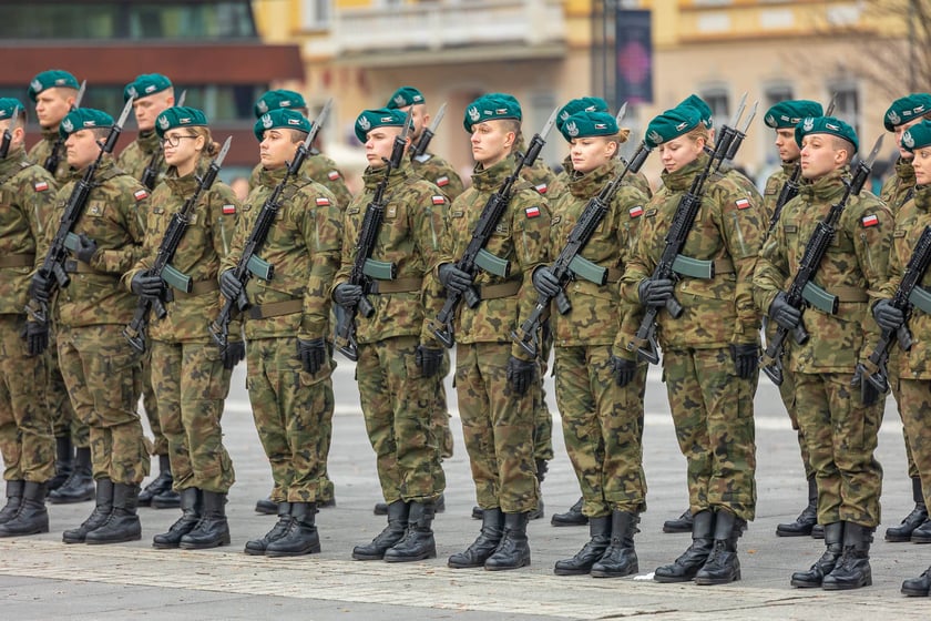 Uroczystości z okazji Narodowego Święta Niepodległości na placu Wolności we Wrocławiu - 11.11.2024