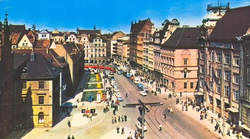 Lata 1968-1972, pocztówka