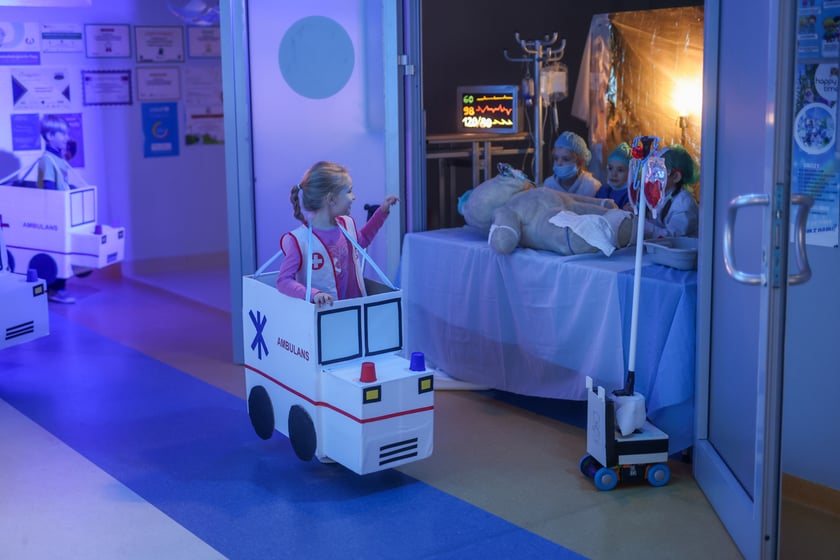 Klinika pluszowego misia w przedszkolu "Niezapominajka". Wrocław, 25.11.2024