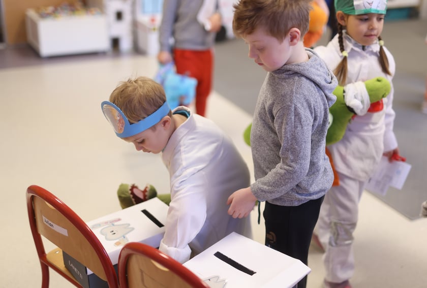 Klinika pluszowego misia w przedszkolu "Niezapominajka". Wrocław, 25.11.2024