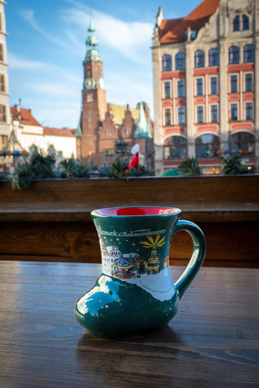 Kubek-bucik na Jarmark Bożonarodzeniowy 2024 we Wrocławiu