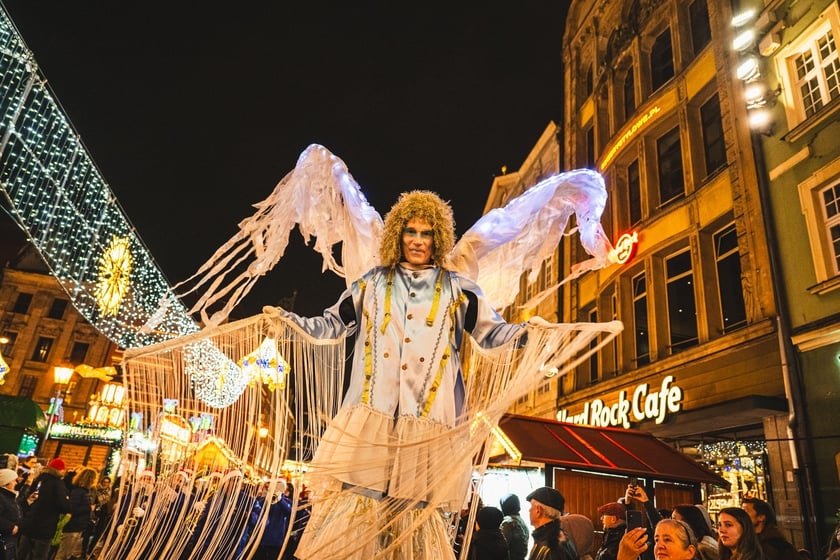 Uroczysta inauguracja Jarmarku Bożonarodzeniowego 2024 we Wrocławiu