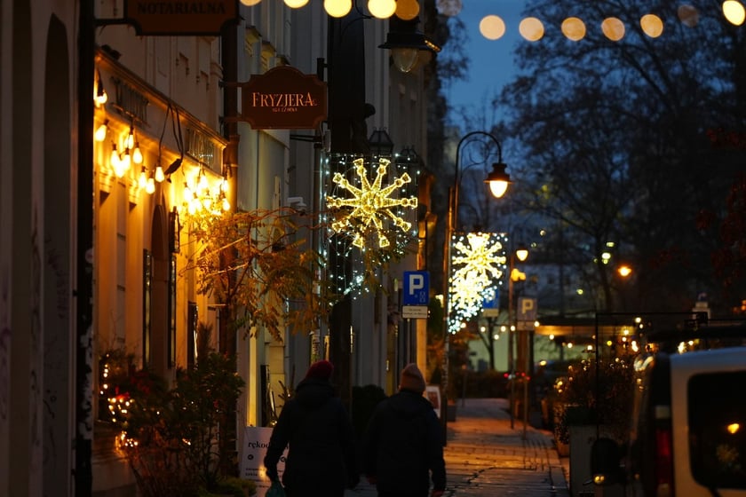 Ulica św. Antoniego zaprasza w świątecznej magicznej odsłonie.