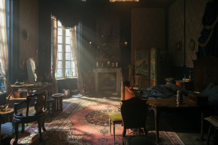 Plan filmu "Chopin, Chopin!" we Wrocławskiej Wytwórni Filmowej