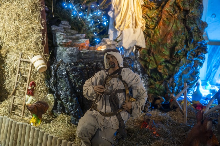 Szopka w kościele Karola Boromeusza