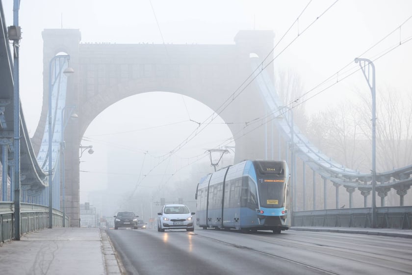 Wrocław we mgle - zdjęcia z poranka 29.12.2024 r.