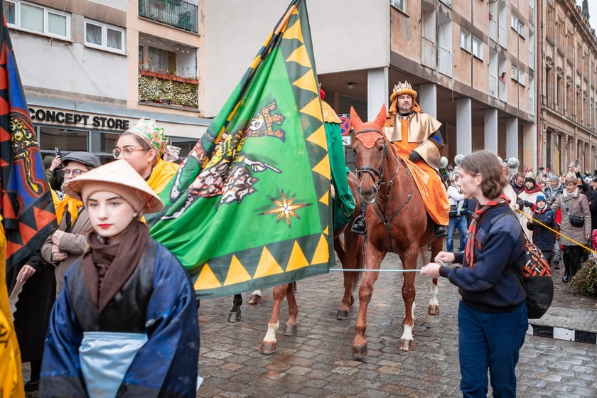 Orszak Trzech Króli we Wrocławiu - 6 stycznia 2025 r.