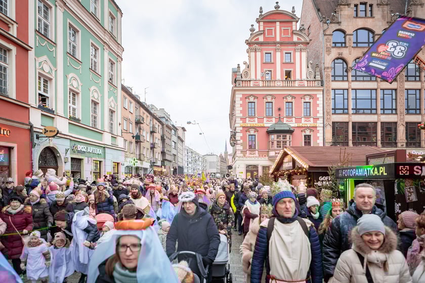 Orszak Trzech Króli we Wrocławiu - 6 stycznia 2025 r.