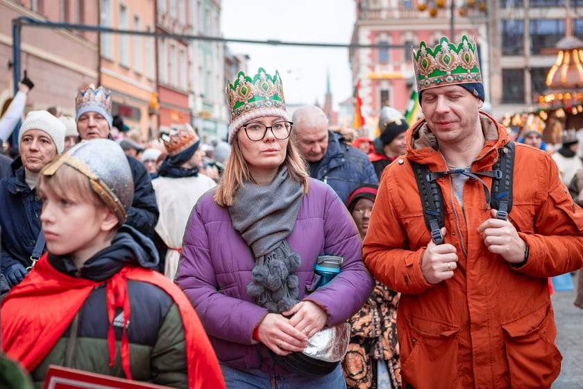 Orszak Trzech Króli we Wrocławiu - 6 stycznia 2025 r.
