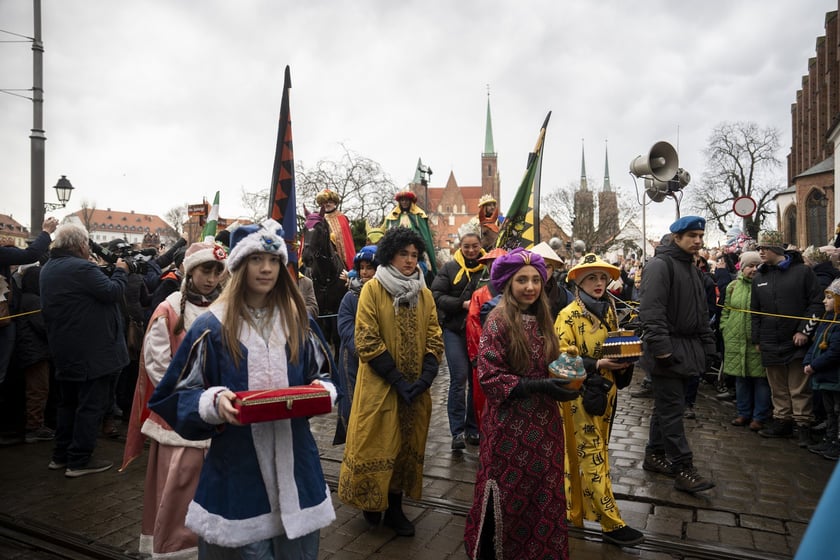 Orszak Trzech Króli we Wrocławiu - 6 stycznia 2025 r.