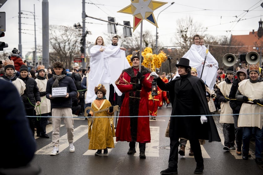 Orszak Trzech Króli we Wrocławiu - 6 stycznia 2025 r.