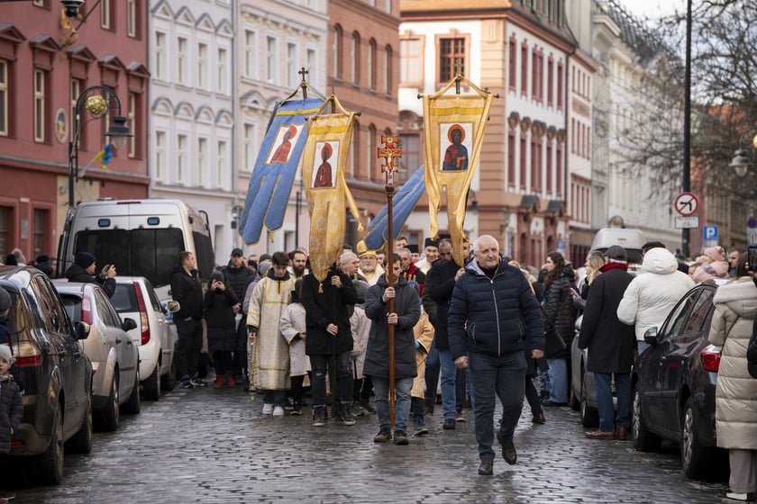 Święto Jordan w dniu Objawienia Pańskiego (6 stycznia 2024) we Wrocławiu