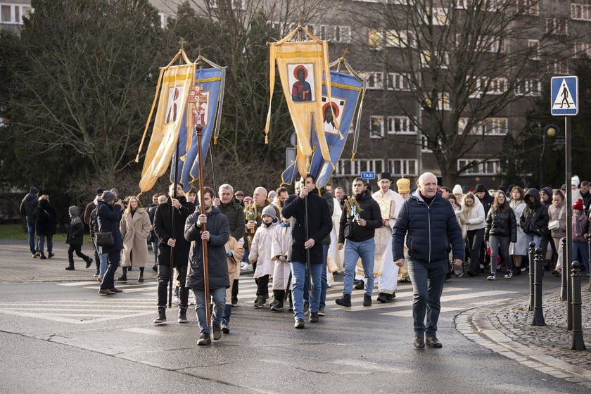 Święto Jordan w dniu Objawienia Pańskiego (6 stycznia 2024) we Wrocławiu