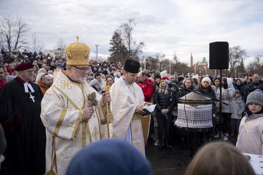 Święto Jordan w dniu Objawienia Pańskiego (6 stycznia 2024) we Wrocławiu