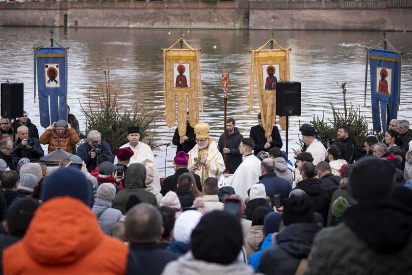 Święto Jordan w dniu Objawienia Pańskiego (6 stycznia 2024) we Wrocławiu