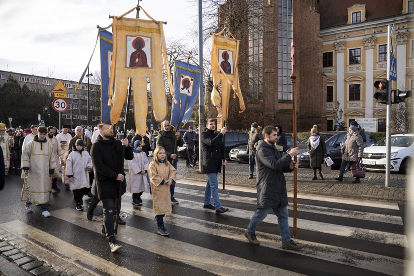 Święto Jordan w dniu Objawienia Pańskiego (6 stycznia 2024) we Wrocławiu