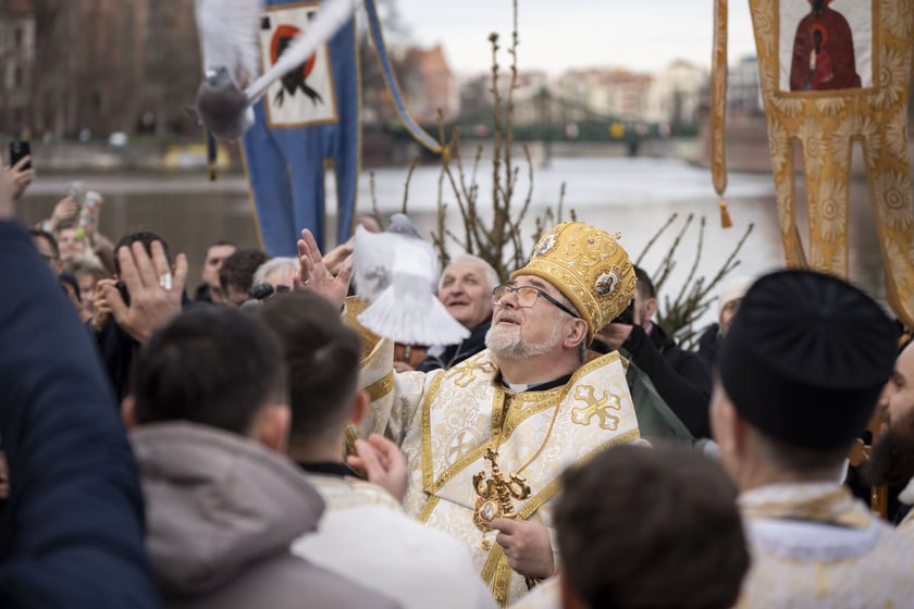 Święto Jordan w dniu Objawienia Pańskiego (6 stycznia 2024) we Wrocławiu