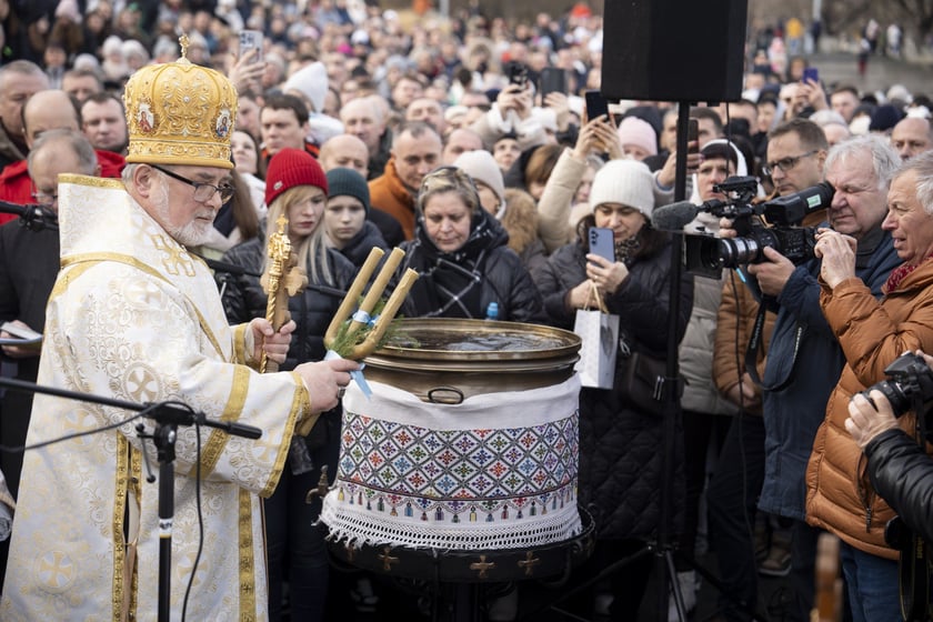 Święto Jordan w dniu Objawienia Pańskiego (6 stycznia 2024) we Wrocławiu