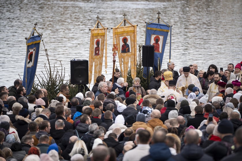 Święto Jordan w dniu Objawienia Pańskiego (6 stycznia 2024) we Wrocławiu