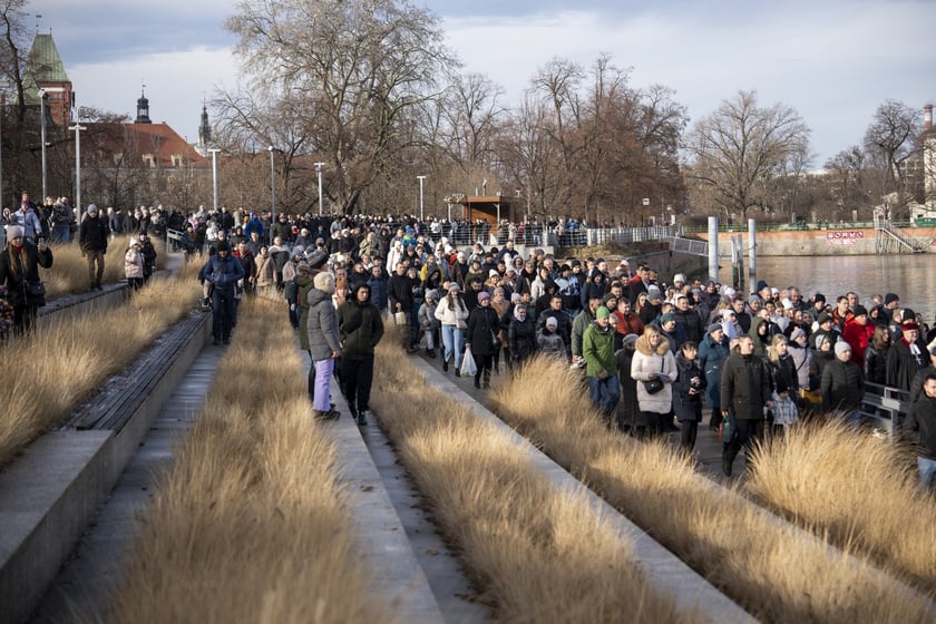 Święto Jordan w dniu Objawienia Pańskiego (6 stycznia 2024) we Wrocławiu