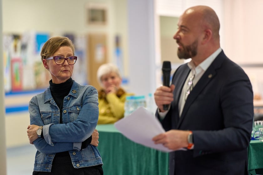 Spotkanie prezydenta Jacka Sutryka z mieszkańcami osiedla Opor&oacute;w