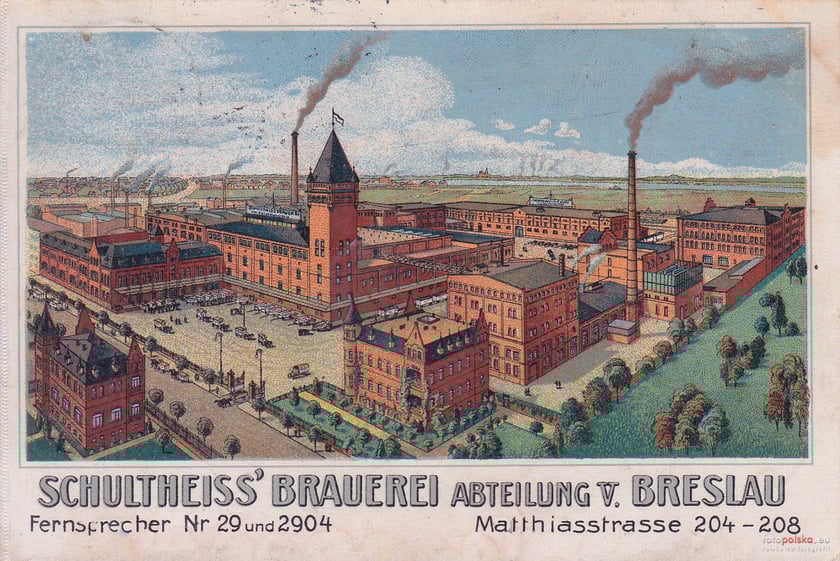 Widok na ulicę Jedności Narodowej na początku XX wieku