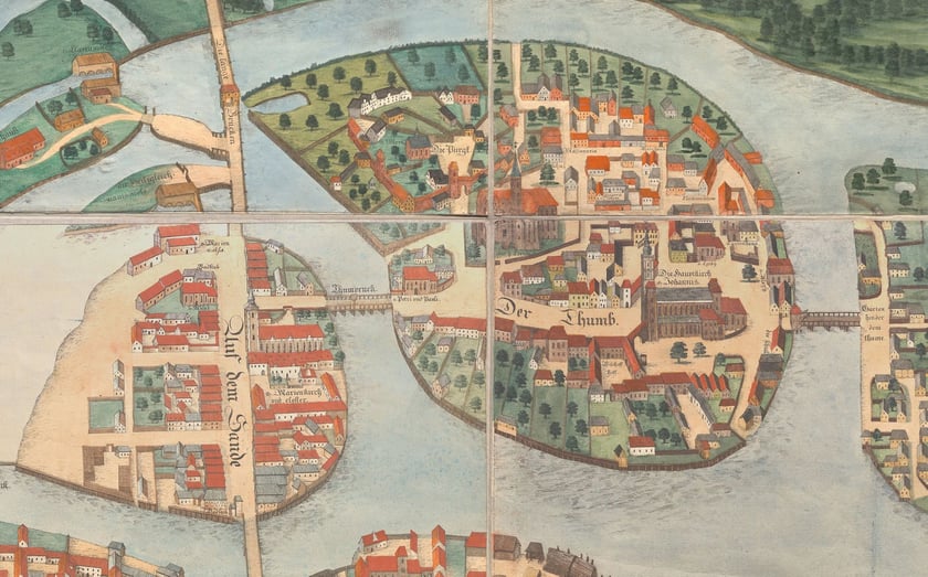 Wyspa Piasek i Ostr&oacute;w Tumski