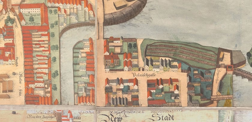 Ulica Polska w Nowym Mieście