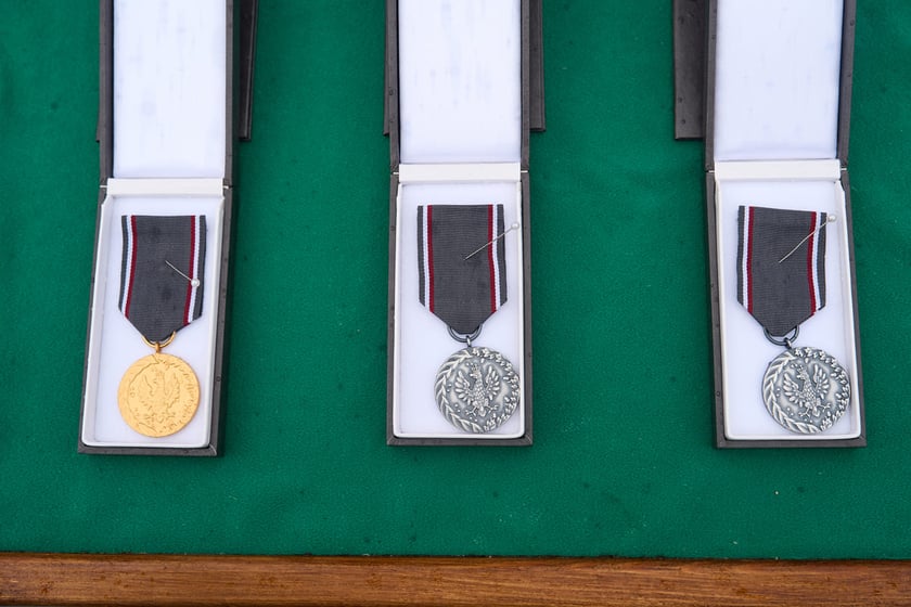 Uroczystości upamiętniające ofiary marszu śmierci. Wrocław, Leśnica, 23.01.2025