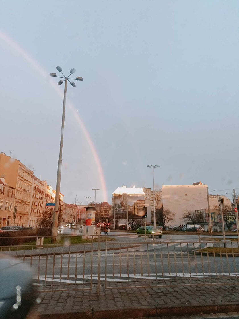 Tęcza nad Wrocławiem