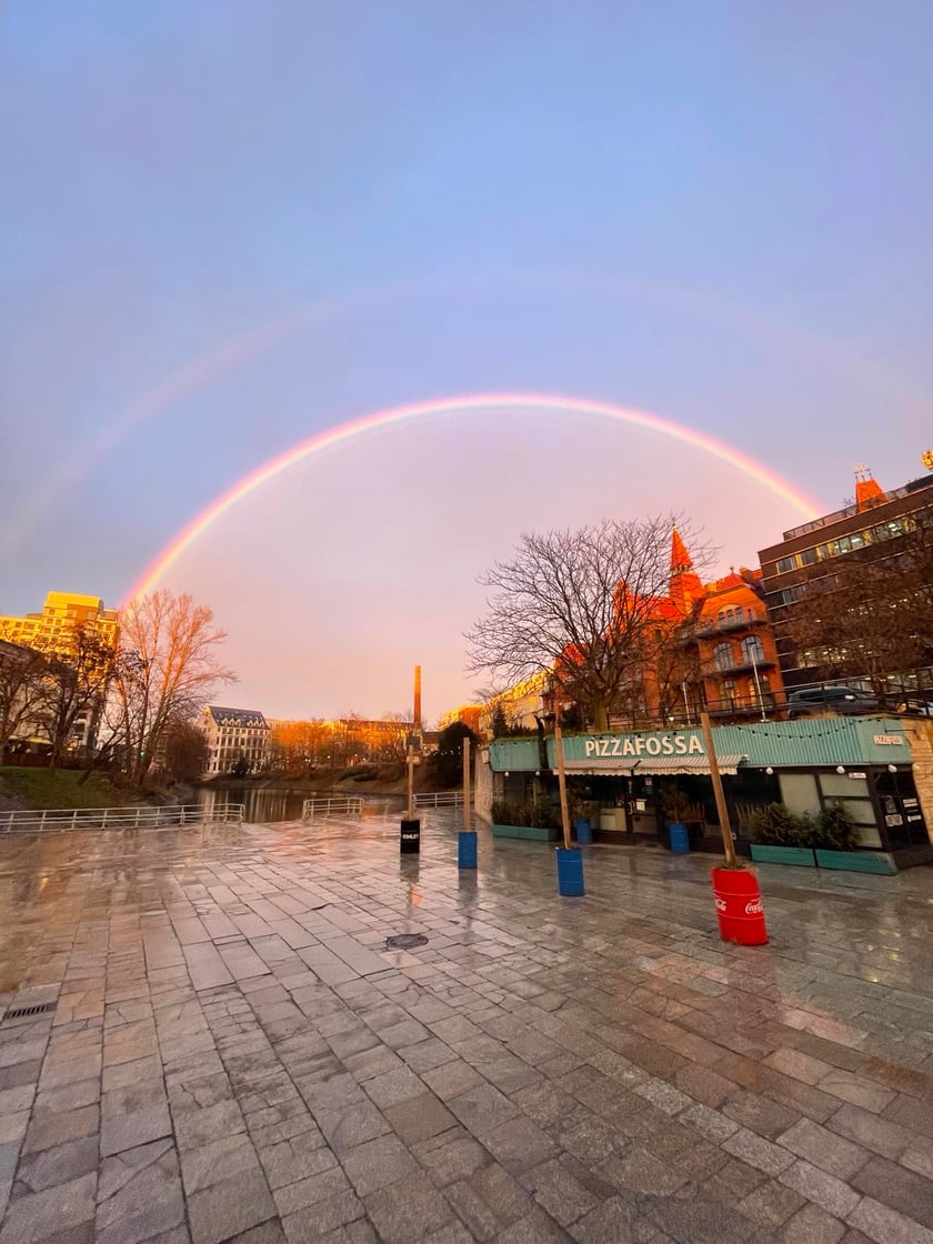 Tęcza nad Wrocławiem