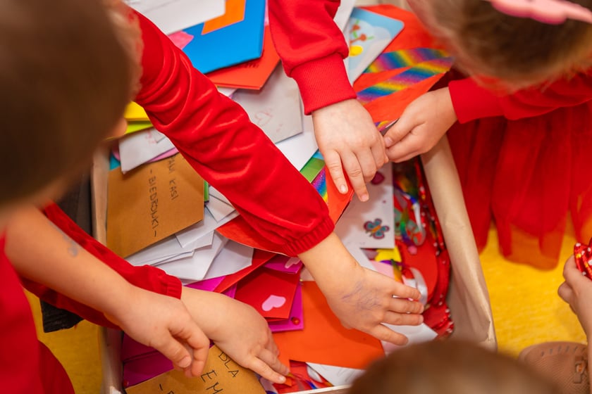Walentynki w Przedszkolu nr 149 „Tęczowa Polanka” we Wrocławiu - 14.02.2025 r.