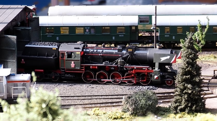 Modułowa makieta kolejowa