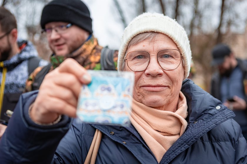 Gra Pokemon Go Tour Park w parku Słowackiego we Wrocławiu (1 marca 2025)