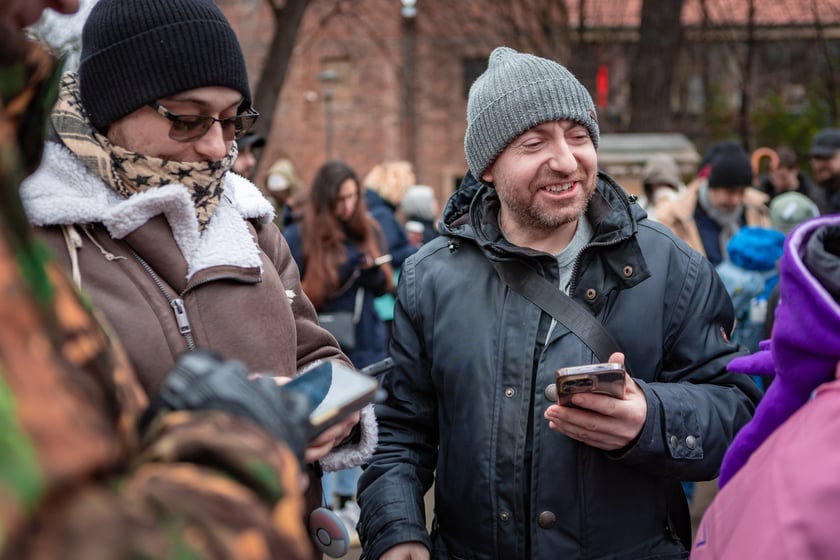 Gra Pokemon Go Tour Park w parku Słowackiego we Wrocławiu (1 marca 2025)