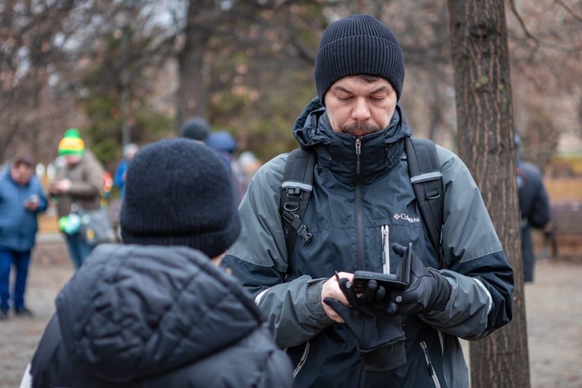 Gra Pokemon Go Tour Park w parku Słowackiego we Wrocławiu (1 marca 2025)