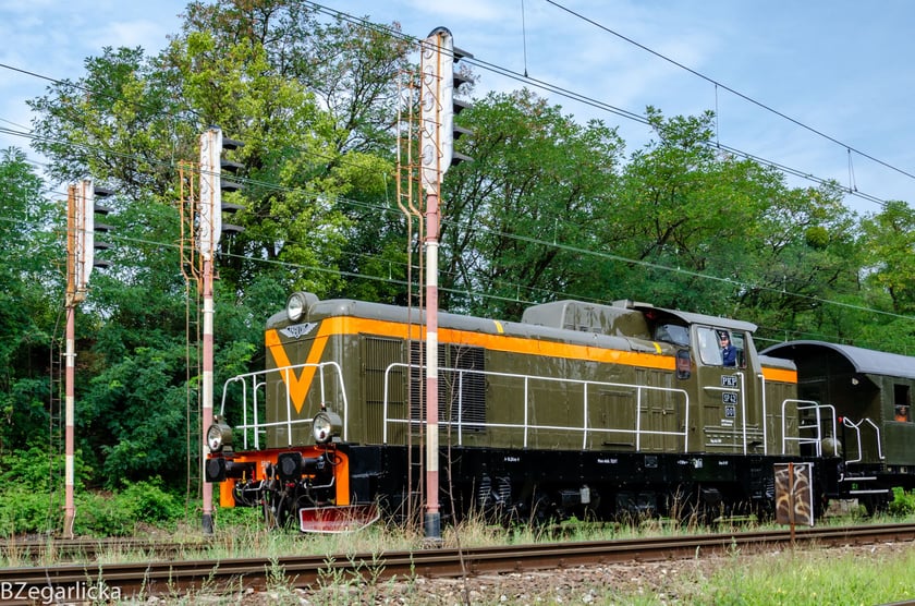 Pociąg retro. Kolejowe Zakamarki Wrocławia