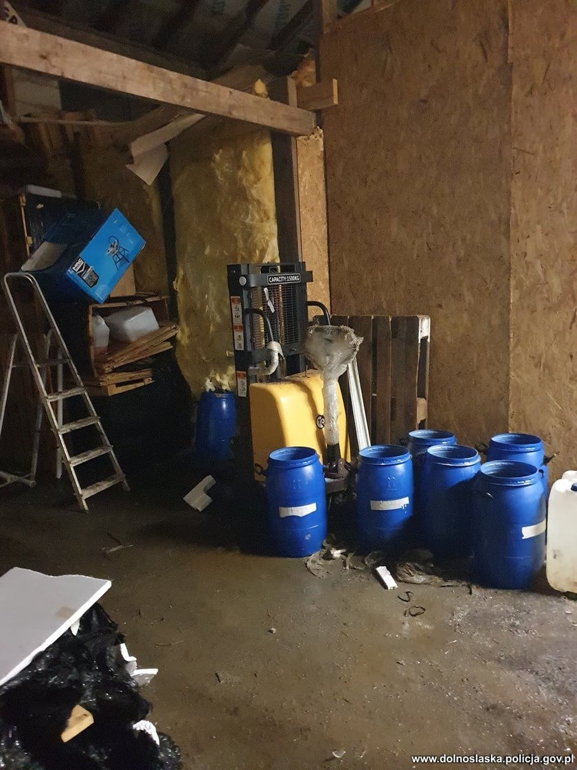 Likwidacja gigantycznej fabryki narkotyków