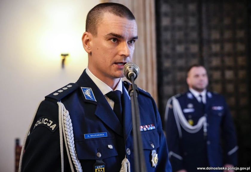 Ślubowanie policjantów w Ratuszu we Wrocławiu