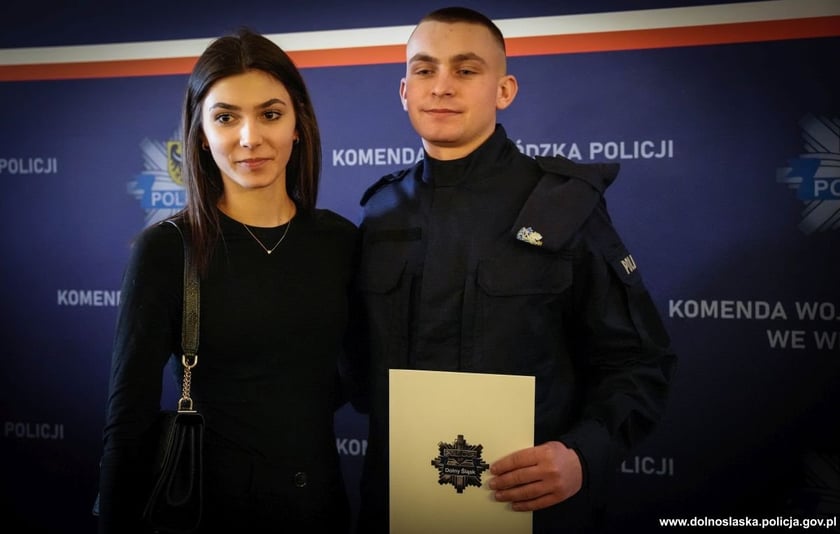 Ślubowanie policjantów w Ratuszu we Wrocławiu