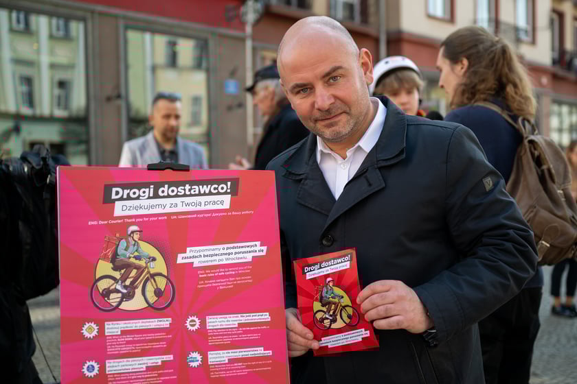 Konferencja o kampanii o bezpiecznej jeździe rowerem (7 marca 2025)