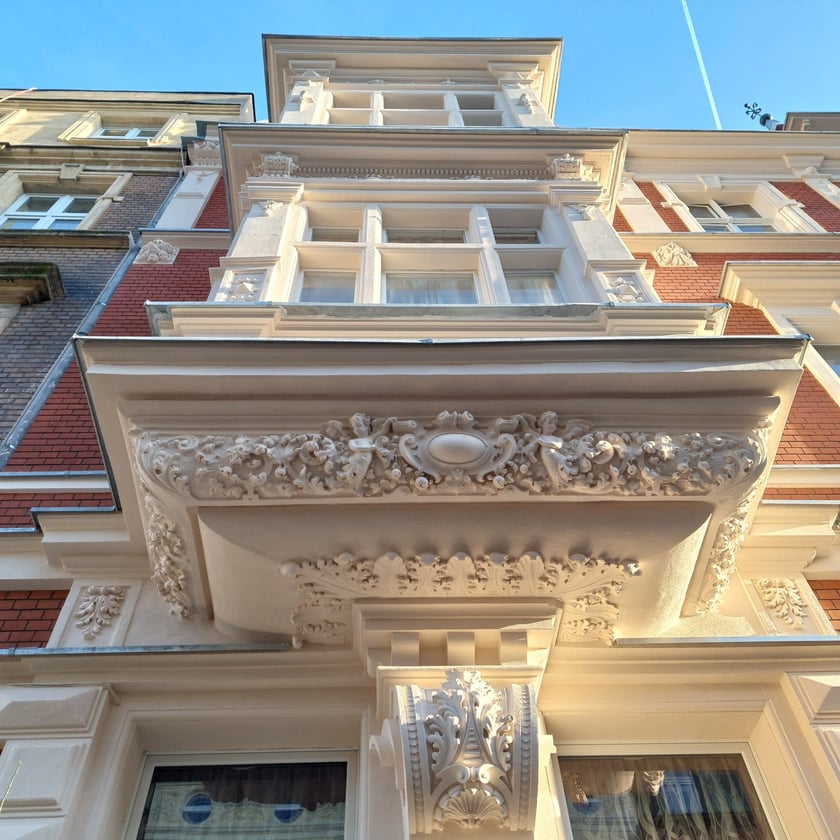 Wyremontowana kamienica na Hercena