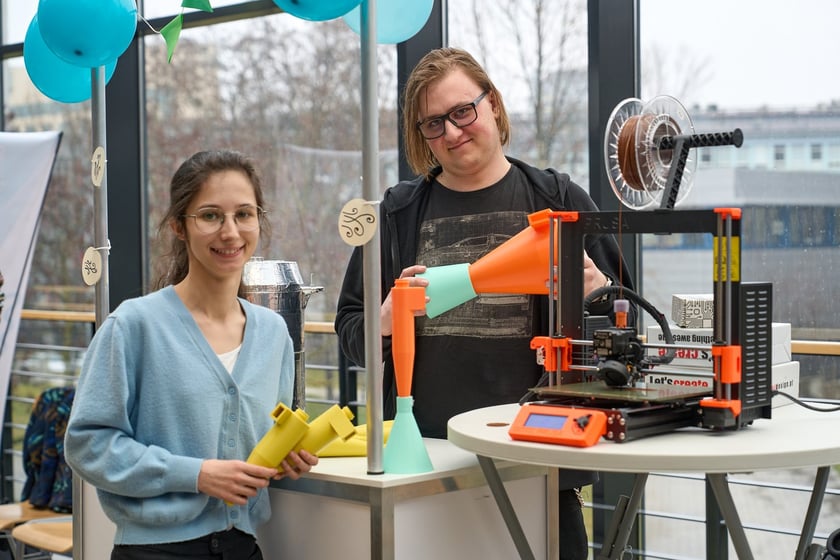 Dni Aktywności Studenckiej w Serowcu Politechniki Wrocławskiej 13 marca 2025-członkowie Koła Naukowego Chemsilium 