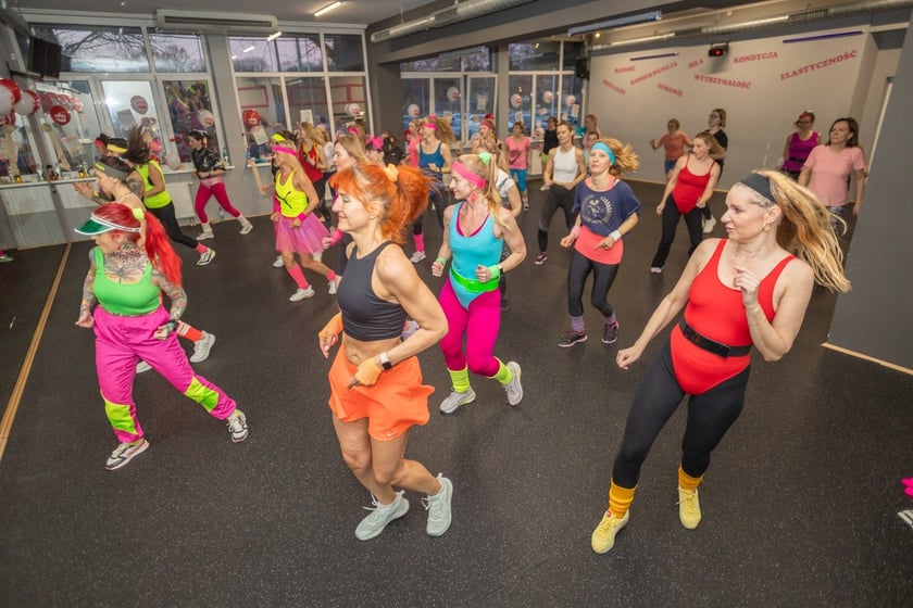 Maraton Zumby w stylu PRL w Spartan Centrum Spiska